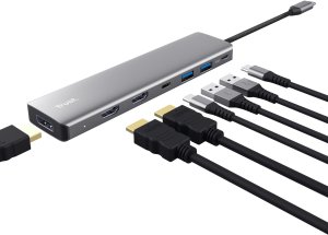 Stacja/replikator Trust Dalyx 7w1 USB-C (25661) 2