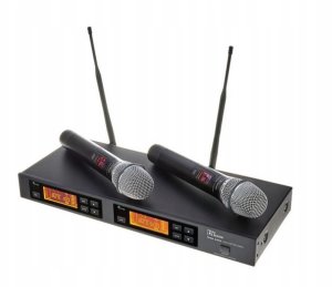 Mikrofon the t.bone free solo Twin HT 823 MHz bezprzewodowy system mikrofonów UHF 7