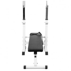 Ławka ze stojakami ławeczka do ćwiczeń pod sztangę 11