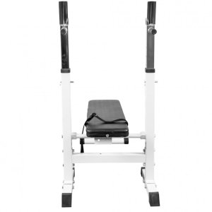 Ławka ze stojakami ławeczka do ćwiczeń pod sztangę 13