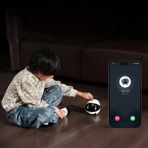 EnaBot - EBO AIR 2 Plus - domowy robot towarzyszący z funkcją monitoringu i rozmów video (purpurowy) 4