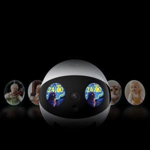 EnaBot - EBO AIR 2 Plus - domowy robot towarzyszący z funkcją monitoringu i rozmów video (purpurowy) 6