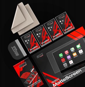 Folia matowa GrizzGlass CarDisplay Protection do Audi A6 e-tron 14,5" (2025) [2w1] 5