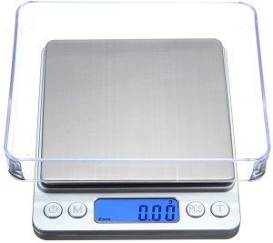 Waga jubilerska kuchenna 2000g 2kg lcd cyfrowa 0,1g precyzyjna gramowa 2