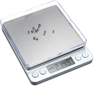 Waga jubilerska kuchenna 2000g 2kg lcd cyfrowa 0,1g precyzyjna gramowa 8