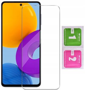 Etui do Samsung M52 5G MAGNET WZORY CASE PORTFEL + SZKŁO 9H 8