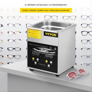 Myjka Ultradźwiękowa Przenośna 60W 2L 7