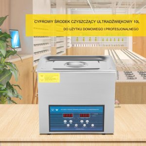 Myjka Ultradźwiękowa Przenośna 10L 240 W 7