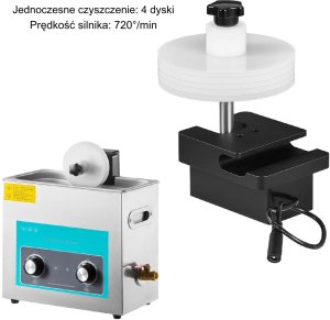 Myjka Ultradźwiękowa Przenośna Sterylizator + Timer 180 W 7