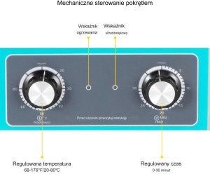 Ultradźwiękowa myjka 6,5 l szybkie czyszczenie, regulacja czasu Cyfrowa 4