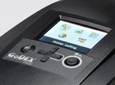 Drukarka etykiet Godex RT230i/termotransfer/300dpi/USB/RS232/Ethernet/LCD 2