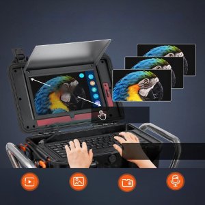 Samopoziomująca profesjonalna kamera inspekcyjna endoskopowa 100 m 11