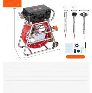 Samopoziomująca profesjonalna kamera inspekcyjna endoskopowa 100 m 13