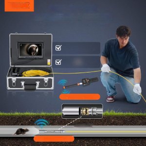 Kamera inspekcyjna endoskopowa profesjonalna 50 m 36-krotny zoom 13