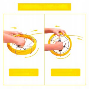 Kamera inspekcyjna do rur warsztatowa Endoskop 20m 7