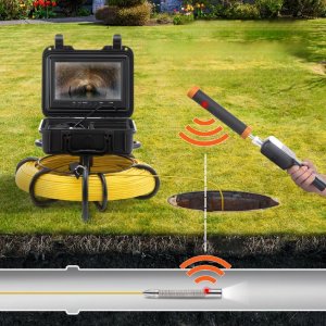 Kamera inspekcyjna endoskopowa Boroskop do rur i kanałów 50 m 11