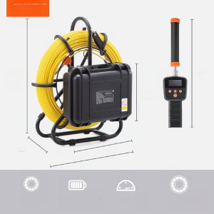 Kamera inspekcyjna endoskopowa Boroskop do rur i kanałów 50 m 12