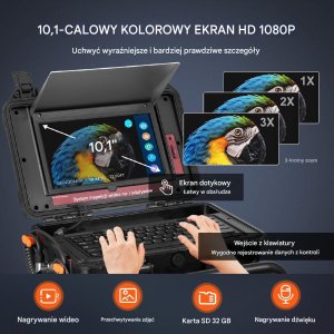 Samopoziomująca kamera inspekcyjna endoskopowa 50 m 3