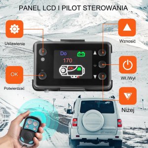 Podgrzewacz postojowy nagrzewnica 12V 8KW 3