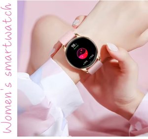 Smartwatch Rubicon Zestaw damski Smartwatch Asturia + bransoletka złota 7