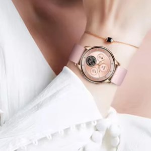 Smartwatch Rubicon Zestaw damski Smartwatch Asturia + bransoletka złota 10