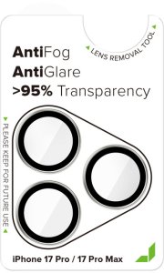 JCPal Szkło Ochronne Na Obiektyw Aparatu Preserver Camera Lens Protection - iPhone 17 Air (Transparent) 2