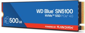 Dysk SSD WD SN5100 500GB M.2 2280 PCI-E x4 Gen4 NVMe (WDS500G5B0E-00CPE0) 3
