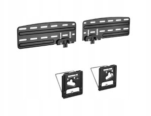 Uchwyt do TV Maclean, kompatybilny z telewizorami Samsung QLED, 43"-85", max. 60kg, MC-806 N 4