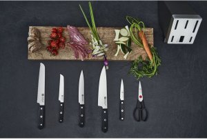 Zwilling Zestaw 5 noży z blokiem Gourmet 3