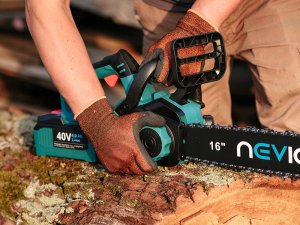 Piła łańcuchowa akumulatorowa NEVIQ 16"/18"(L16A50) (silnik bezszczotkowy) 7