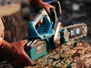 Piła łańcuchowa akumulatorowa NEVIQ 16"/18"(L16A50) (silnik bezszczotkowy) 10