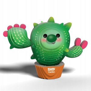 EUGY 3D Cardboard Model Kit - Cactus 3