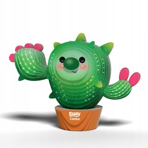 EUGY 3D Cardboard Model Kit - Cactus 5