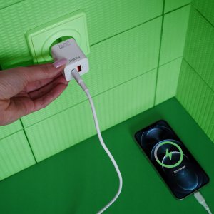 MORRE ŁADOWARKA USB/USB-C 30W BIAŁA 3