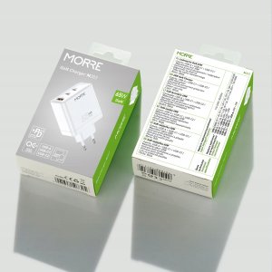 MORRE ŁADOWARKA USB/USB-C 65W BIAŁA 2