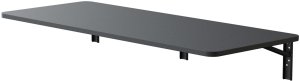 Maclean Składana półka / blat , czarna, 100x40cm, max 50kg, MC-128 B 2