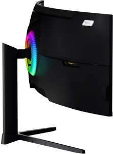 Monitor Arozzi Nova 49 Curved monitor komputerowy 124,5 cm (49") 5120 x 1440 px Dual QHD LED Czarny 2