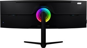 Monitor Arozzi Nova 49 Curved monitor komputerowy 124,5 cm (49") 5120 x 1440 px Dual QHD LED Czarny 3