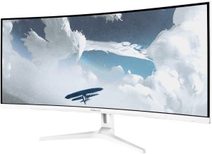 Arozzi Nova 34 Curved monitor komputerowy 86,4 cm (34") 3440 x 1440 px Quad HD LED Biały 5
