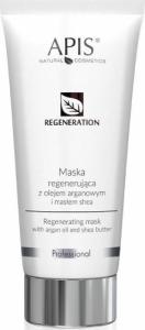 APIS REGENERATION - Maska regenerująca z olejem arganowym i masłem shea 200 ml 1