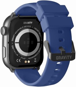 Smartwatch Męski GRAVITY GT28-3 Pasek + Bransoleta Granatowo Czarny 4