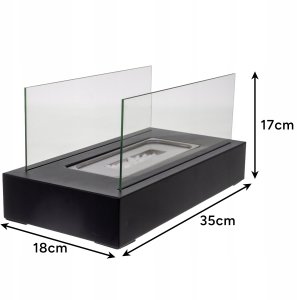 Biokominek 35x18x16,5cm Kaminer 26301 3