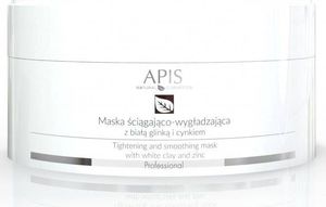 APIS APIS PROFESSIONAL - Maska ściągająco - wygładzająca z białą glinką i cynkiem 200 ml (50375) 1