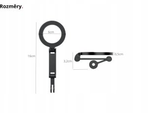 Telesin Elastyczny uchwyt na telefon Magsafe z adapterem GoPro Phone Holder 5