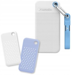 Dysk Zewnętrzny Verbatim Pocket SSD 2TB USB-C 3.2 gen.2 biały-jasnoniebieski 32321 2