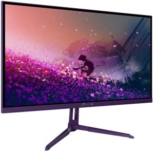 Arozzi Nova 24 monitor komputerowy 60,5 cm (23.8") 1920 x 1080 px Full HD LED Fioletowy 2
