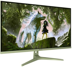 Arozzi Nova 32 monitor komputerowy 80 cm (31.5") 2560 x 1440 px 2K LED Zielony 2