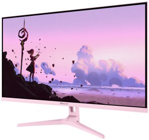 Arozzi Nova 32 monitor komputerowy 80 cm (31.5") 2560 x 1440 px 2K LED Różowy 7