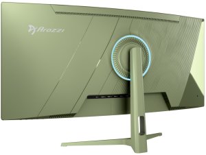 Arozzi Nova 34 Curved monitor komputerowy 86,4 cm (34") 3440 x 1440 px Quad HD LED Zielony 5