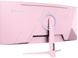 Arozzi Nova 34 Curved monitor komputerowy 86,4 cm (34") 3440 x 1440 px Quad HD LED Różowy 4